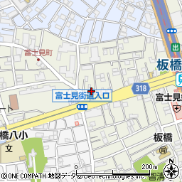 中央労働金庫板橋支店周辺の地図