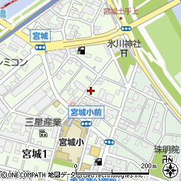 東京都足立区宮城1丁目32-8周辺の地図