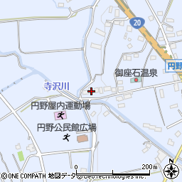 山梨県韮崎市円野町上円井3周辺の地図