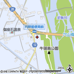 円野郵便局周辺の地図