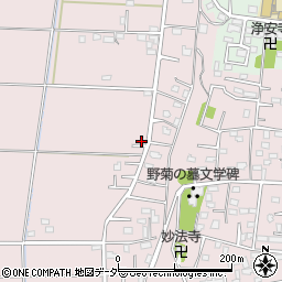 千葉県松戸市下矢切654周辺の地図