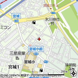 東京都足立区宮城1丁目32-9周辺の地図