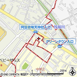 関東日通プロパン販売株式会社　多摩センター周辺の地図