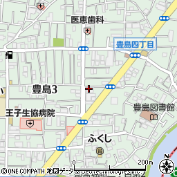 豊島湯周辺の地図