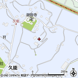 千葉県富里市久能510周辺の地図
