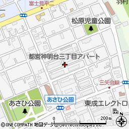 ガラス屋さん２４　東京都・羽村市店周辺の地図