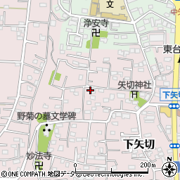 千葉県松戸市下矢切344周辺の地図