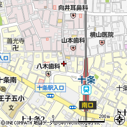 九州料理 鉄板 洛 RAKU周辺の地図