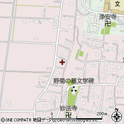 千葉県松戸市下矢切596周辺の地図