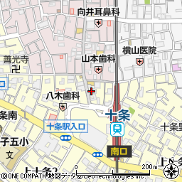 カラオケ館 十条駅前店周辺の地図