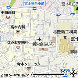 東京都板橋区富士見町35周辺の地図