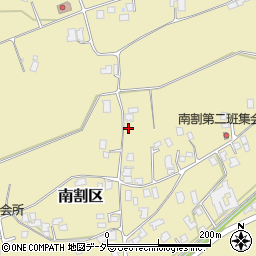 長野県上伊那郡宮田村南割区3833周辺の地図