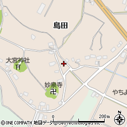 千葉県八千代市島田219周辺の地図