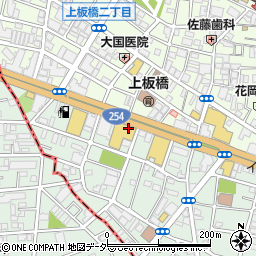 モビリティ東京　上板橋店周辺の地図