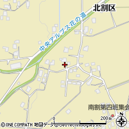 長野県上伊那郡宮田村南割区2796周辺の地図