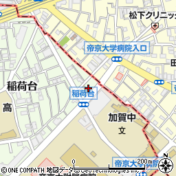 東京都板橋区稲荷台1周辺の地図