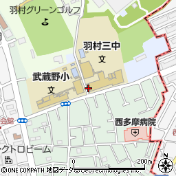 東京都羽村市川崎701-1周辺の地図