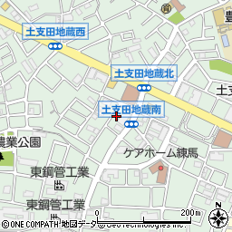 東京都練馬区土支田2丁目36-4周辺の地図