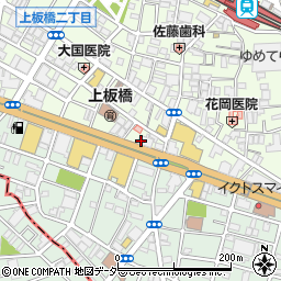 カラオケBanBan上板橋周辺の地図