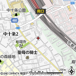岡戸アパート周辺の地図