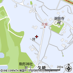 千葉県富里市久能581周辺の地図