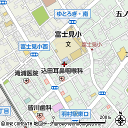 羽村市消防団　第２分団周辺の地図