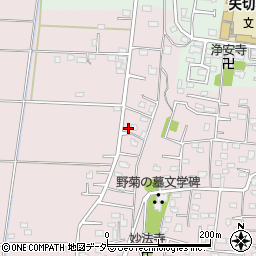 千葉県松戸市下矢切599周辺の地図