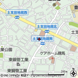 東京都練馬区土支田2丁目36-5周辺の地図