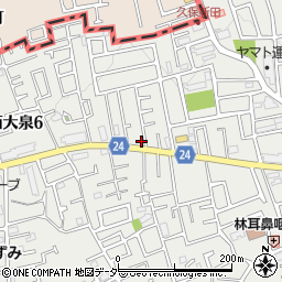 東京都練馬区西大泉6丁目8-18周辺の地図