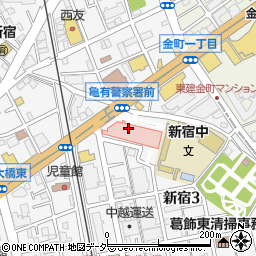 東京かつしか赤十字母子医療センター周辺の地図