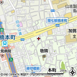 東京都板橋区本町15周辺の地図