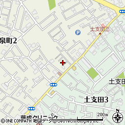 鈴木ハウス周辺の地図