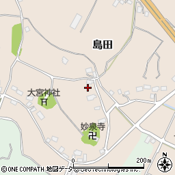 千葉県八千代市島田223周辺の地図