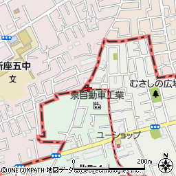 東京都練馬区西大泉6丁目24-1周辺の地図