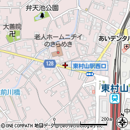金子理容店周辺の地図