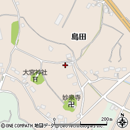 千葉県八千代市島田222周辺の地図