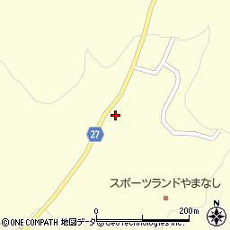 山梨県韮崎市穂坂町柳平2085-12周辺の地図