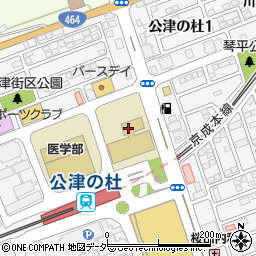 千葉県成田市公津の杜4丁目3周辺の地図
