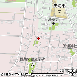 千葉県松戸市下矢切368周辺の地図