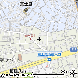 東京都板橋区富士見町4周辺の地図