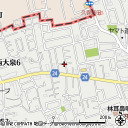 東京都練馬区西大泉6丁目8-16周辺の地図