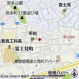 東京都板橋区富士見町13周辺の地図