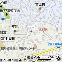 東京都板橋区富士見町9周辺の地図