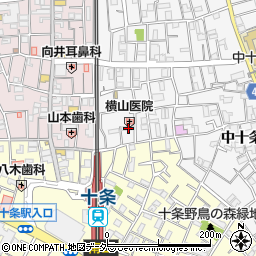 東京都北区中十条2丁目22-16周辺の地図