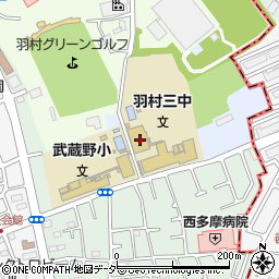 東京都羽村市川崎697周辺の地図