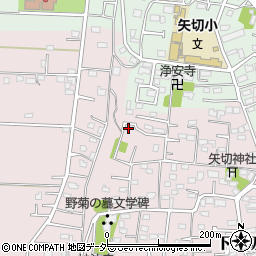 千葉県松戸市下矢切366周辺の地図