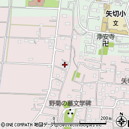 千葉県松戸市下矢切401周辺の地図