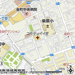 コモディイイダ金町店周辺の地図