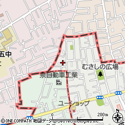 東京都練馬区西大泉6丁目24周辺の地図