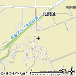 長野県上伊那郡宮田村南割区2812周辺の地図